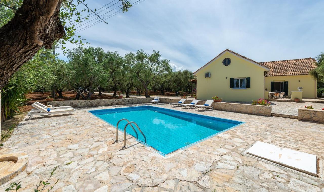 Olivegrove Villa - Nestled In Olive Trees With Private Pool, By Zantewize Трагаки Экстерьер фото
